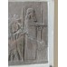 Palace relief, alabaster, Nineveh, man holding spear